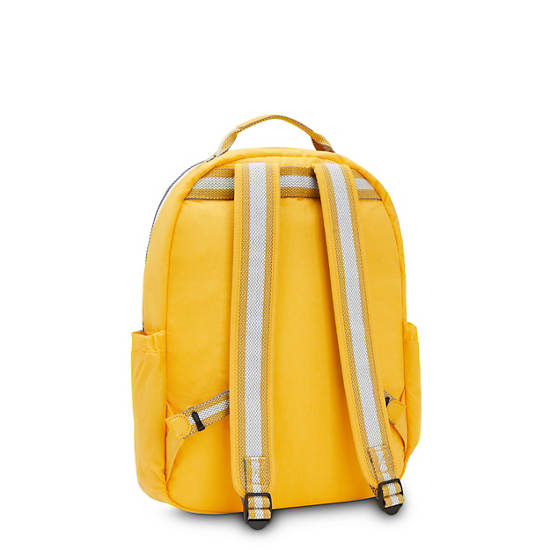 Seoul Large 15" Laptop Backpack, Vivid Yellow, large