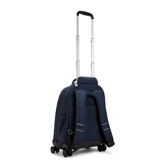 New Zea 15" Laptop Rolling Backpack, True Blue Grey, large New Zea 15" Laptop Rolling Backpack, True Blue Grey, large