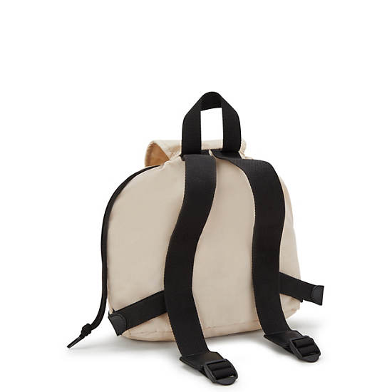 New Fundamental Small Backpack, Back To Beige H, large