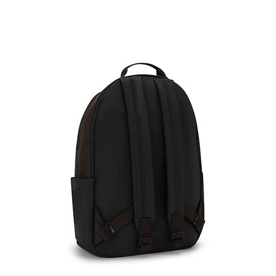 Damien Large Laptop Backpack, Black Scale Embossed, large Damien Large Laptop Backpack, Black Scale Embossed, large