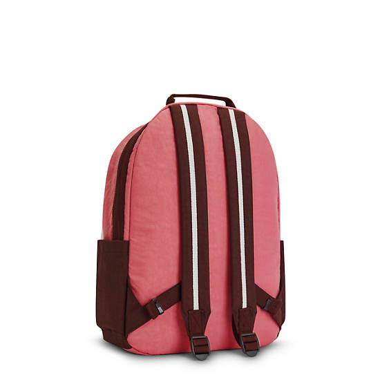 Damien Large Laptop Backpack, Love Puff Pink, large