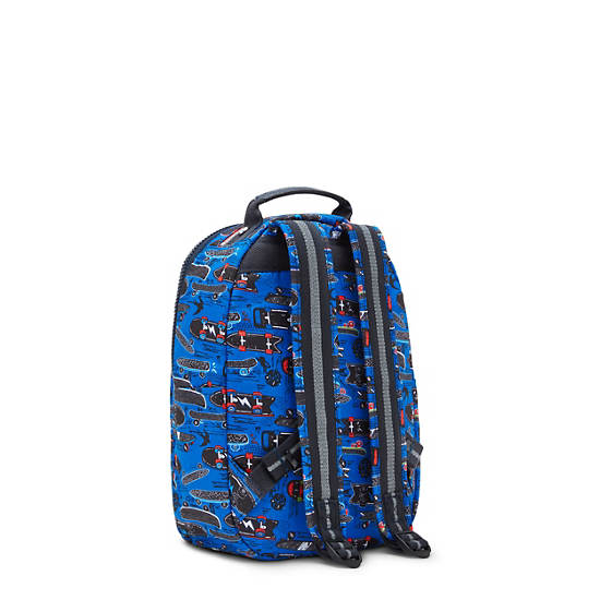 Seoul Small Printed Tablet Backpack, New Skate Print, large