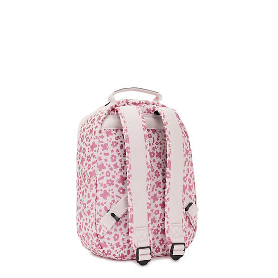 Seoul Small Printed Tablet Backpack, Magic Floral, large