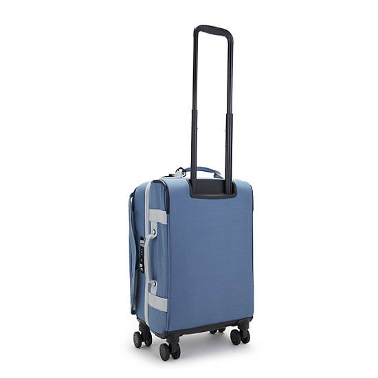 Spontaneous Small Rolling Luggage, Brush Blue C, large