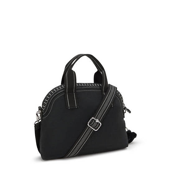 Sidni Shoulder Bag, Black Noir, large