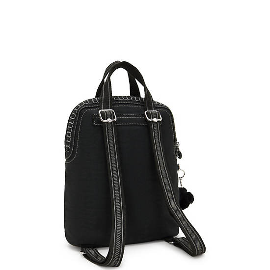 Kazuki Small Backpack, Black Noir, large