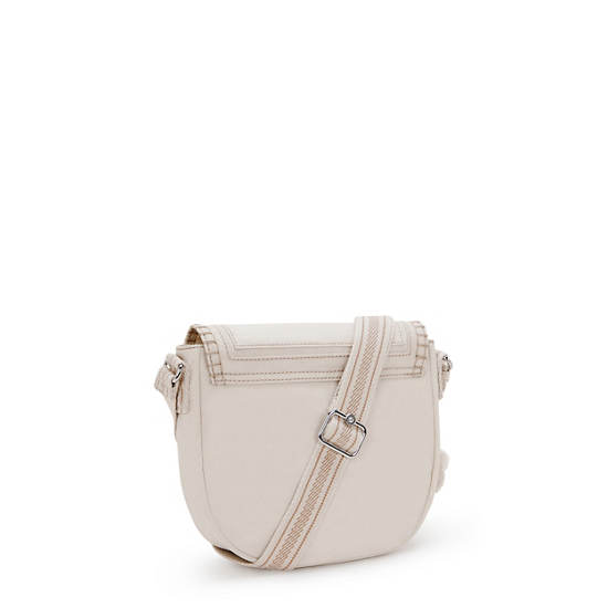 Nowel Crescent Crossbody Bag, Hideaway Beige, large