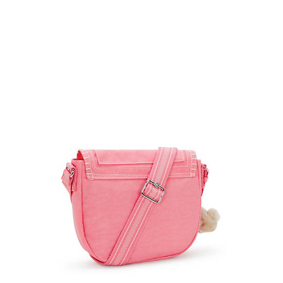 Nowel Crescent Crossbody Bag, Enjoy Blush, large