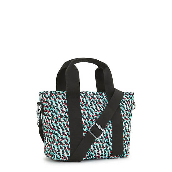 Minta Printed Shoulder Bag, Abstract Print, large