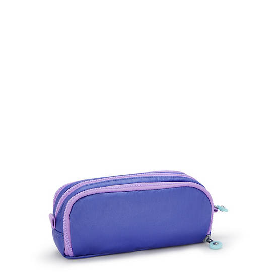 Gitroy Metallic Pencil Case, Rainbow, large
