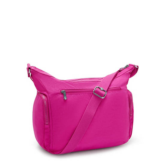 Gabb Crossbody Bag, Glowing Fuchsia, large