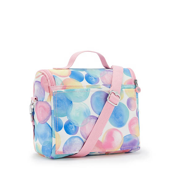 New Kichirou Printed Lunch Bag, Bubbly Rose, large