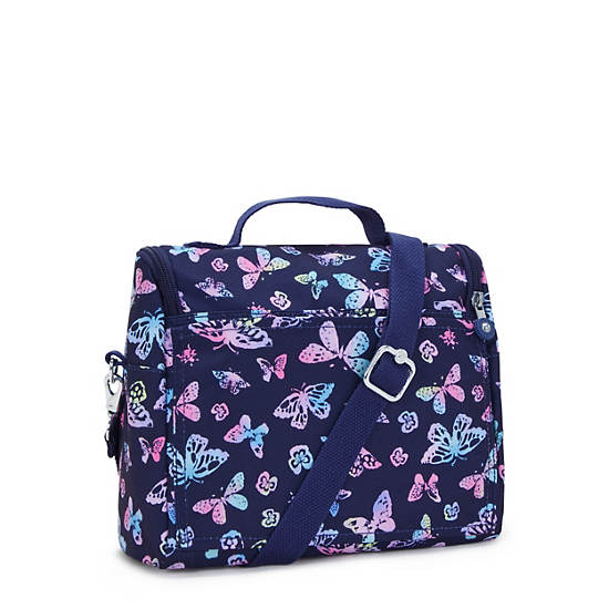 New Kichirou Printed Lunch Bag, Butterfly Fun, large