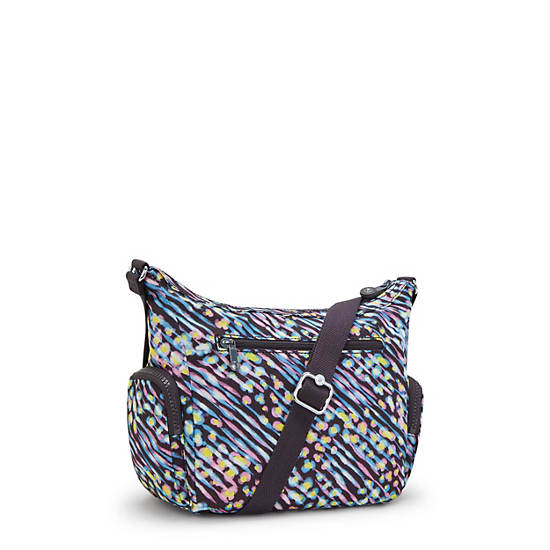 Gabbie Small Printed Crossbody Bag, Undersea Lights, large