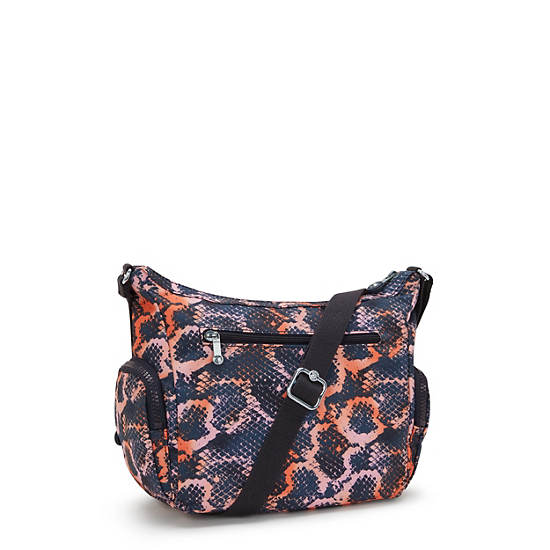 Gabbie Small Printed Crossbody Bag, Cobra Diva, large