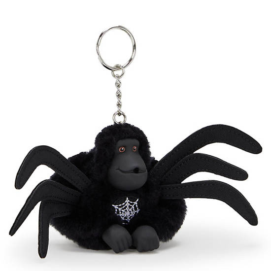 Spider Monkey Keychain, Black Noir, large