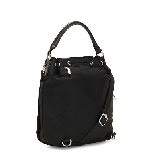 Violet Small Convertible Bag, Black Noir, large