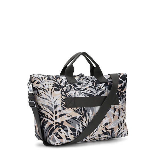 Kala Medium Printed Tote Bag, Urban Palm, large