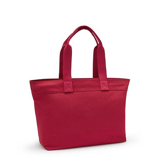 Colissa Up Laptop Tote Bag, Red Red Wine, large