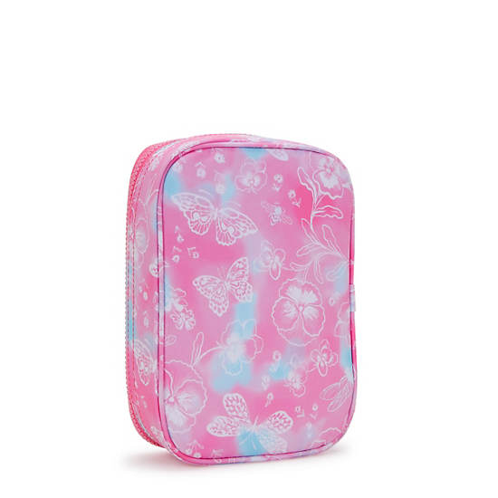 100 Pens Printed Case, Garden Clouds, large