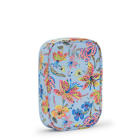 100 Pens Printed Case, Wild Flowers, large