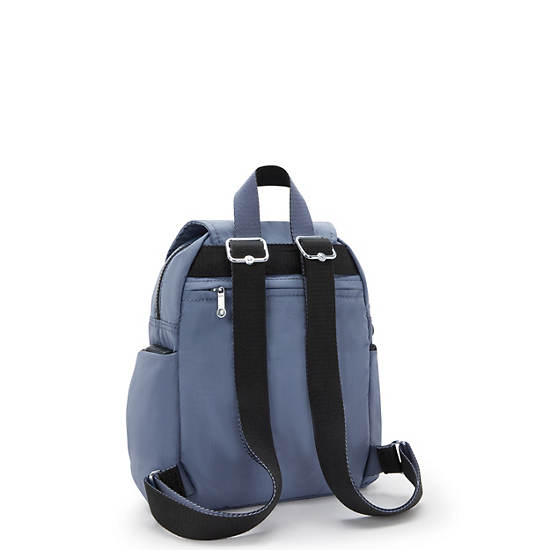 City Zip Mini Backpack, Blue Lover, large