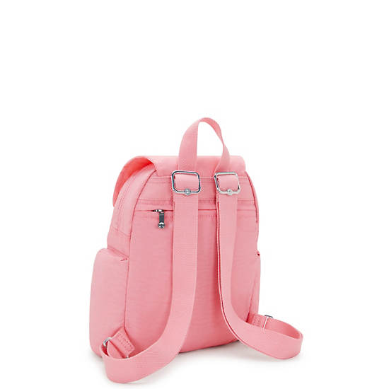 City Zip Mini Backpack, Enjoyable Blush, large