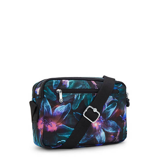 Abanu Medium Printed Crossbody Bag, Spectral Orchid, large