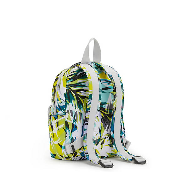 Farrah Small Printed Backpack, Bright Palm, large