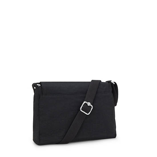 Tamia Crossbody Bag, Black Tonal, large