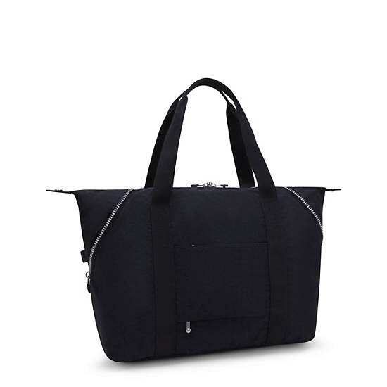 Art Medium Tote Bag, Rapid Black, large