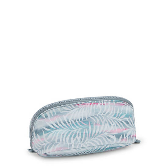 Mirko Small Printed Toiletry Bag, Palm Tree Leaves, large