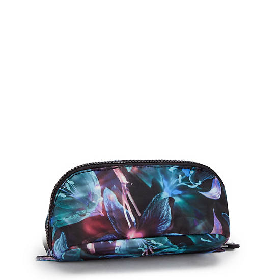 Mirko Small Printed Toiletry Bag, Spectral Orchid, large