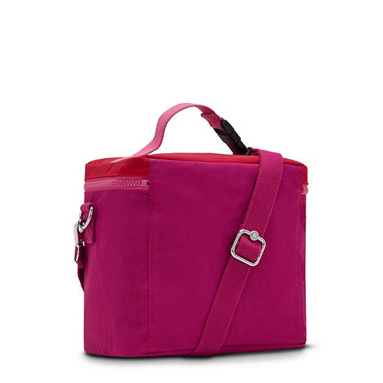 Graham Lunch Bag, Pink Fuchsia, large