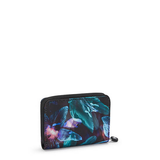 Money Love Small Printed Wallet, Spectral Orchid, large