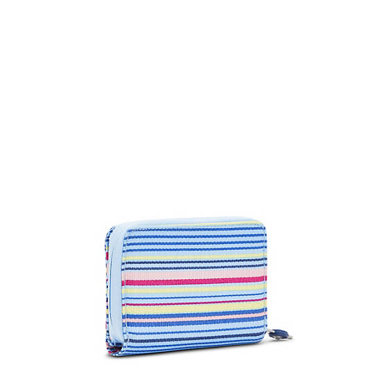 Money Love Printed Small Wallet, Resort Stripes, large