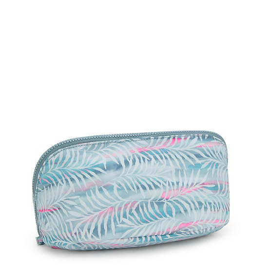 Mirko Medium Printed Toiletry Bag, Palm Tree Leaves, large