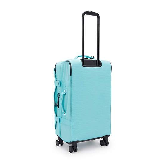 Spontaneous Medium Rolling Luggage, Deepest Aqua, large