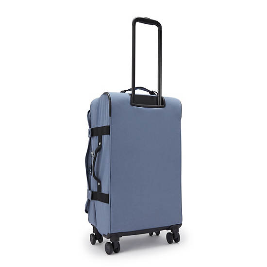 Spontaneous Medium Rolling Luggage, Blue Lover, large