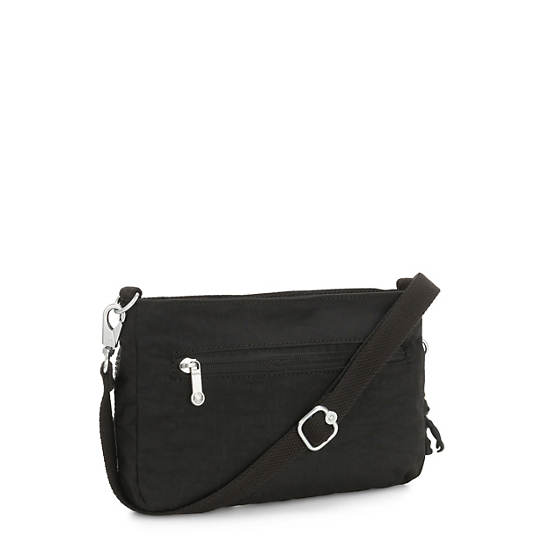 Myrte Convertible Crossbody Bag, Black Noir, large