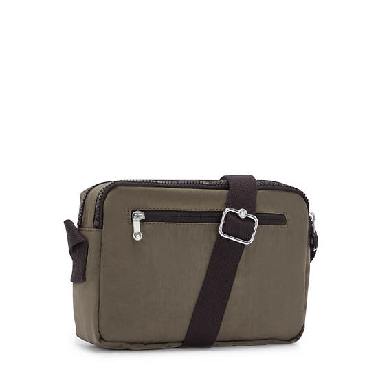 Abanu Medium Crossbody Bag, Green Moss, large