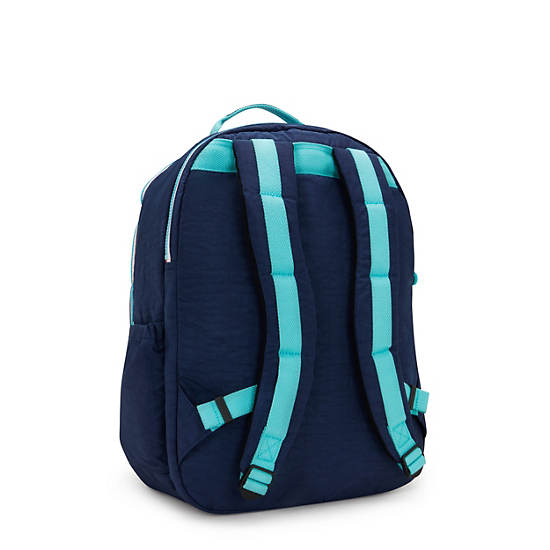 Seoul Extra Large 17" Laptop Backpack, Resort Navy, large
