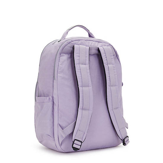 Seoul Extra Large 17" Laptop Backpack, Bridal Lavender, large