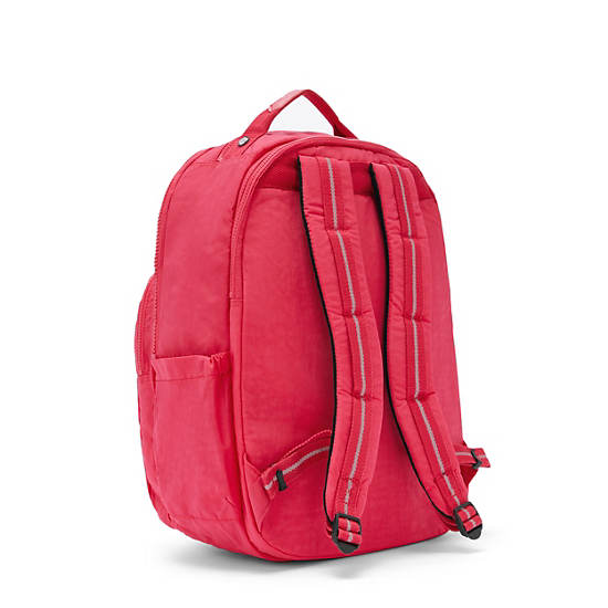 Seoul Extra Large 17" Laptop Backpack, Wistful Pink Metallic, large
