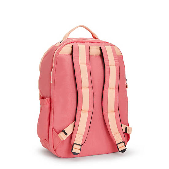 Seoul Extra Large 17" Laptop Backpack, Joyous Pink, large