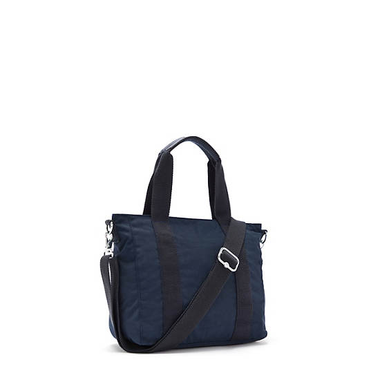 Asseni Mini Tote Bag, Blue Bleu 2, large
