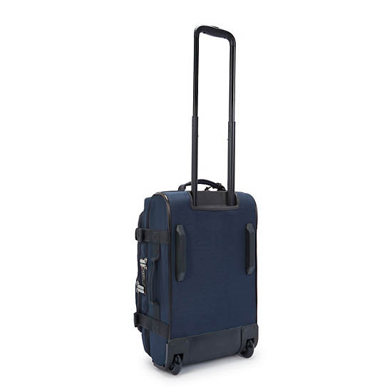 Aviana Small Rolling Carry-On Duffle Bag, Blue Bleu 2, large