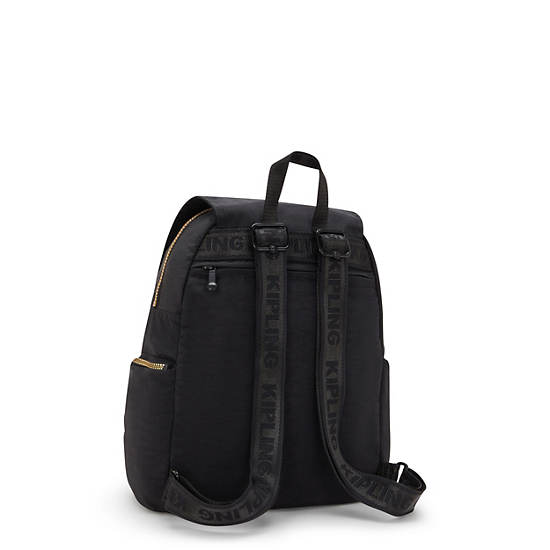 City Zip Small Backpack, Glorious Gold, large