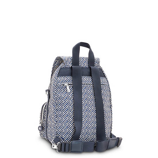Firefly Up Printed Convertible Backpack, Urban Chevron, large