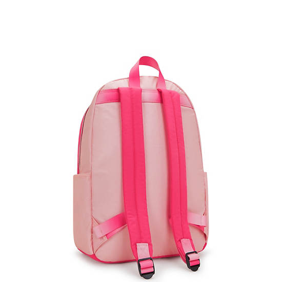 Haydar Metallic 15" Laptop Backpack, Blush Metallic Block, large